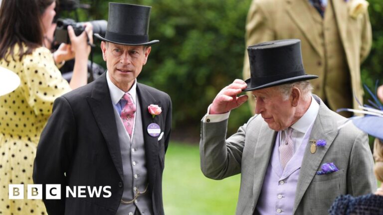 King attends Ladies Day at Royal Ascot