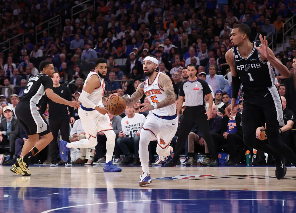 Jose Alvarado came through for the Knicks in Game 4.