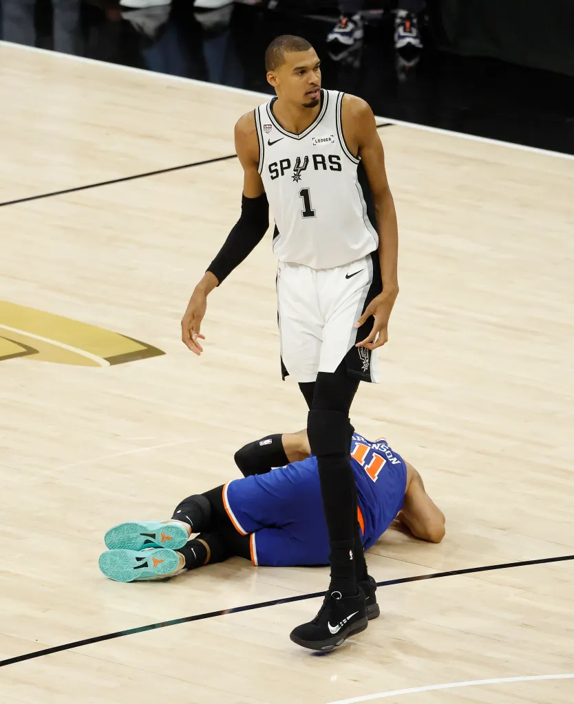 Victor Wembanyama struggled again in NBA Finals Game 5 on June 13, 2026.
