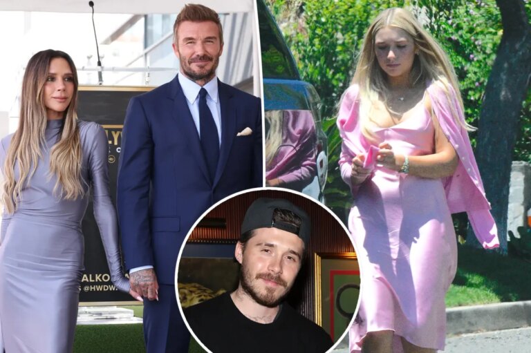 Beckham family hits back at claims Harper’s visit to Brooklyn’s house was staged: report