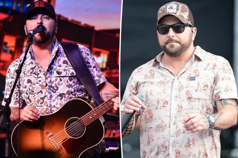Country singer hospitalized over farming accident, cancels festival performance