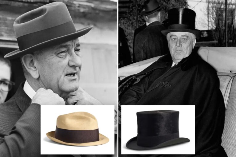 Former presidents’ cap and fedora among items set to fetch $1.2m at auction