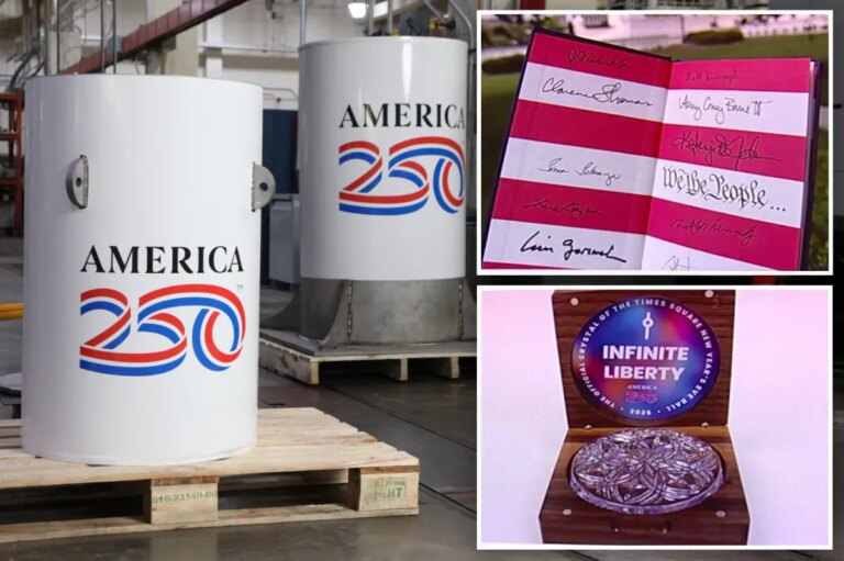 Exclusive peek inside America250 time capsule reveals US history treasures