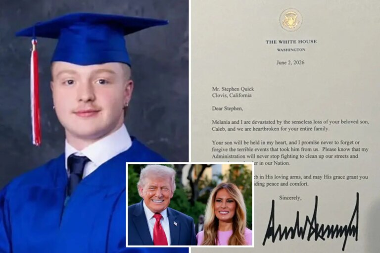 Trump and Melania weigh in on California high schooler killed outside of McDonald’s