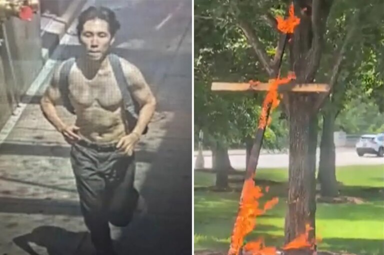 Chicago cross-burning feared to be hateful racist threat turns out to be idiotic anti-Trump protest: ‘Saw the Wikipedia page’