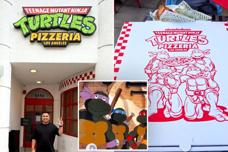 Teenage Mutant Ninja Turtles pizzeria leaves fans shocked by high prices