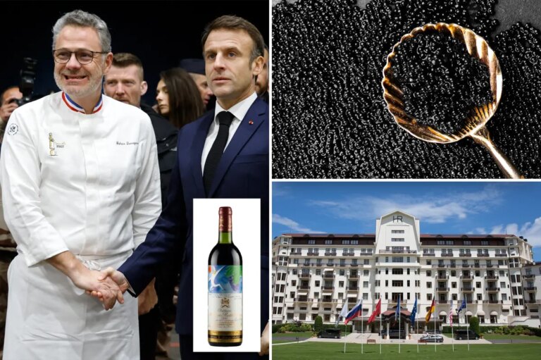 G7 leaders gorge on caviar, swill $7k vintage wine after vow to fight ‘lingering poverty’