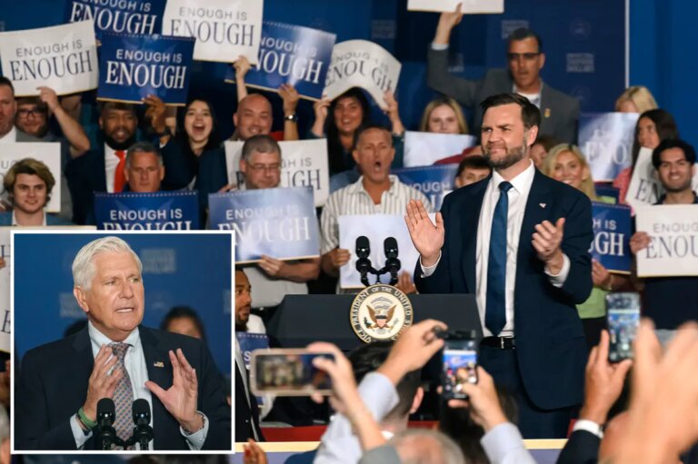 JD Vance visits Long Island and rips into local congressman as he pledges to stomp out fraud