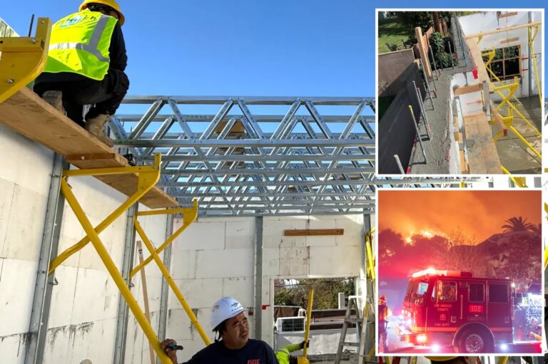 LA’s first ‘fire-resistant’ home can withstand blazes for hours