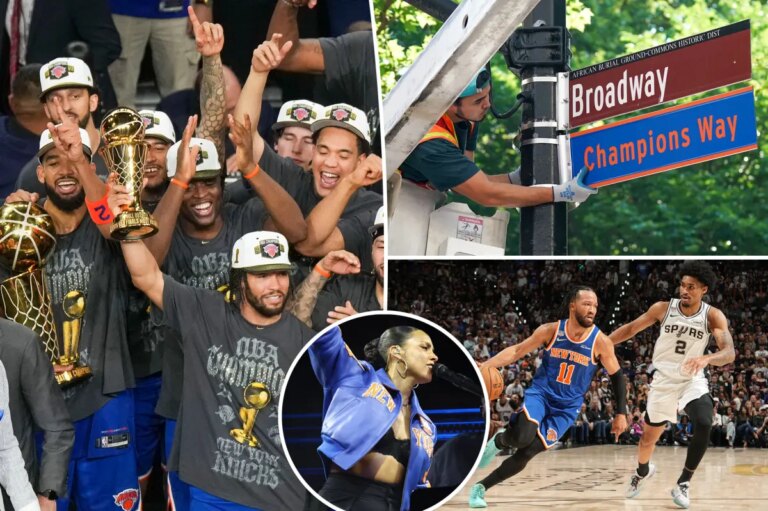 Here’s how to watch Knicks championship parade for free at home