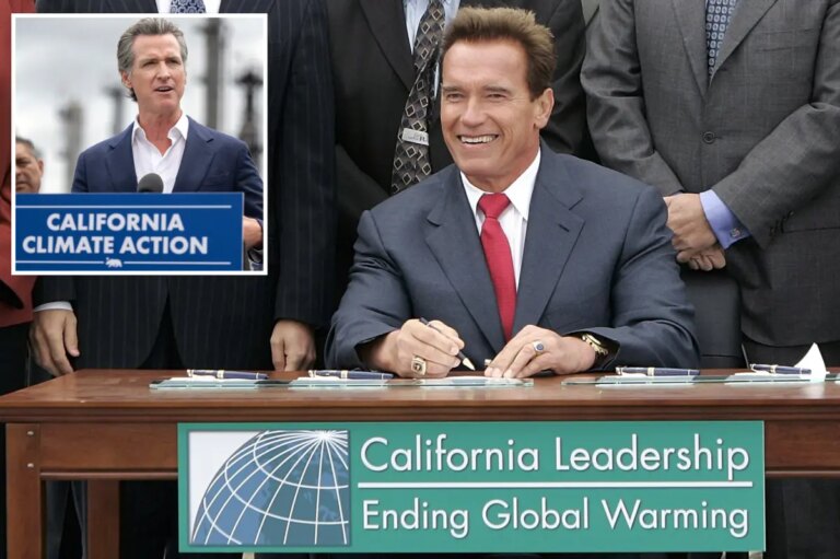 Arnold Schwarzenegger shares an inconvenient truth