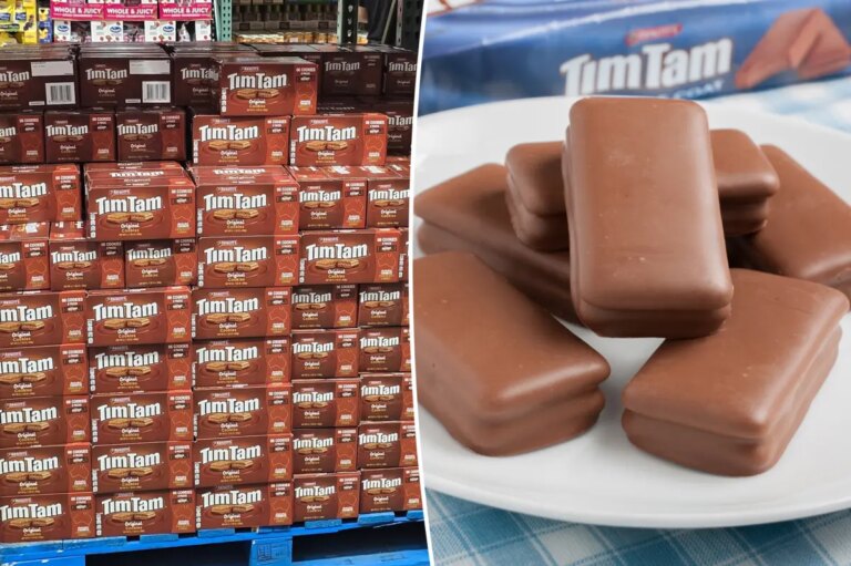 Costco shoppers are buying-up boxes of Tim Tam cookies
