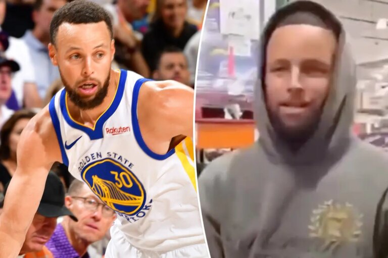 Steph Curry promotes his whiskey at a Bay Area Costco