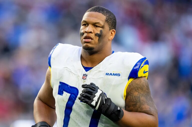 Rams’ Alaric Jackson won’t face felony charges over alleged incident with pregnant woman