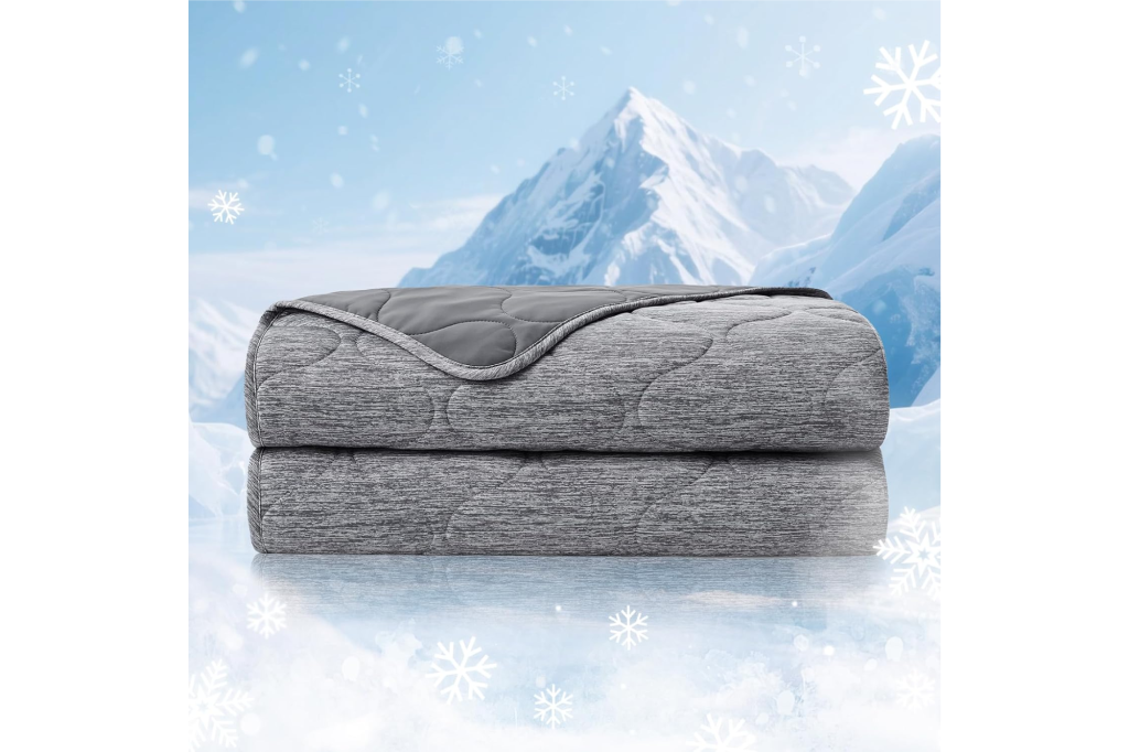 Cozy Bliss cooling blanket.