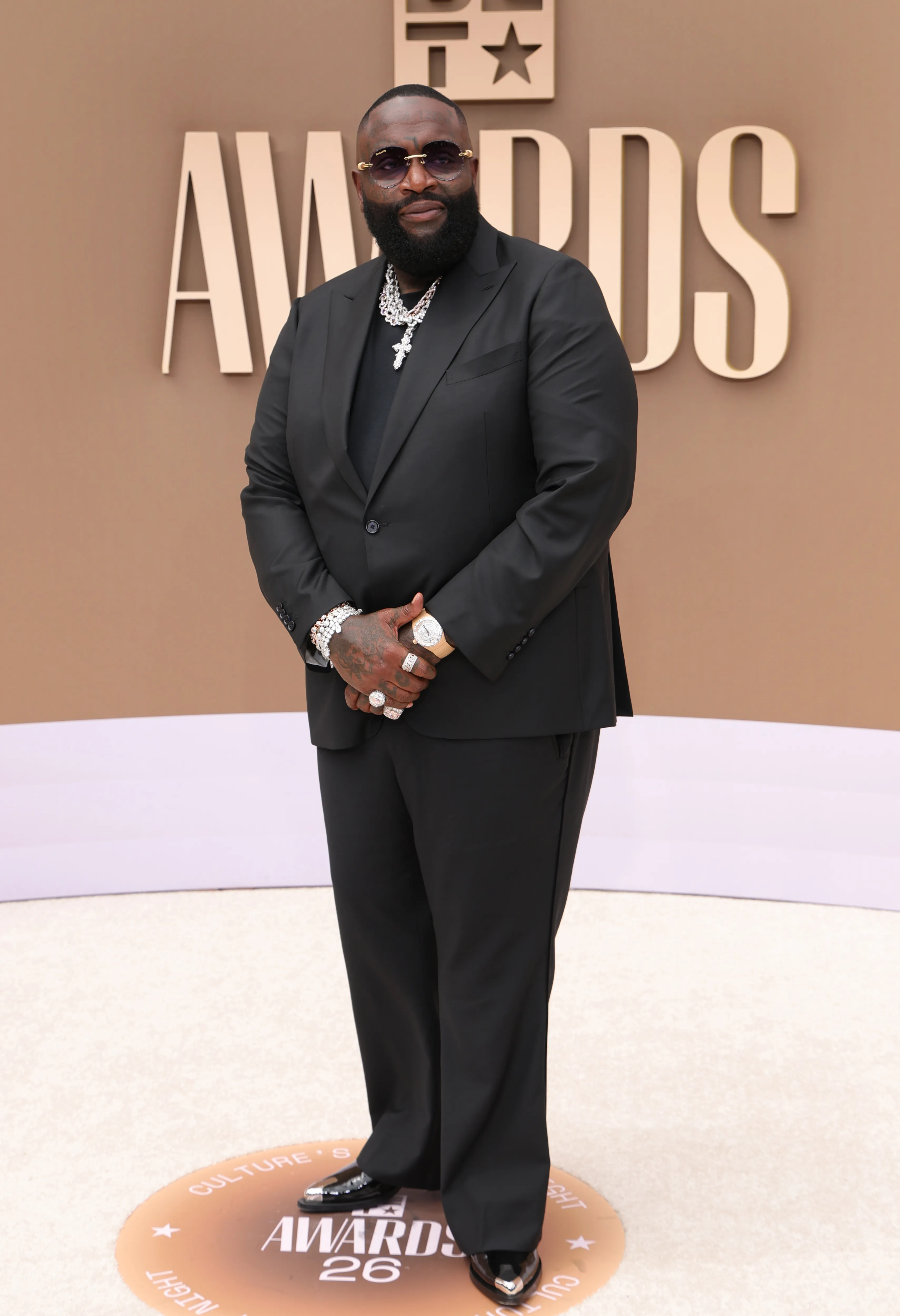 Rick Ross attends the 2026 BET Awards at Peacock Theater on June 28, 2026 in Los Angeles, California. 