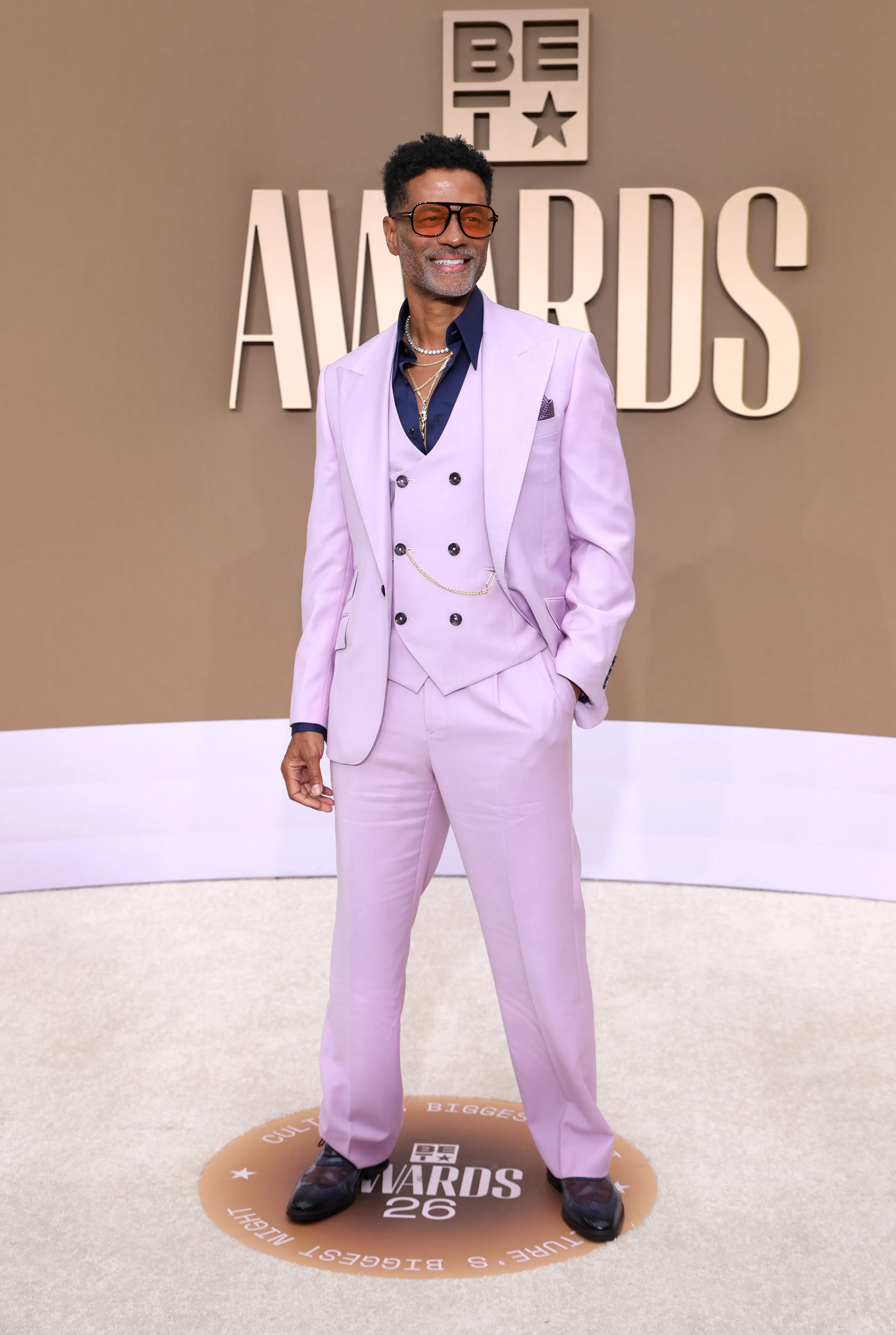 Eric Benét attends the 2026 BET Awards at Peacock Theater on June 28, 2026 in Los Angeles, California. 