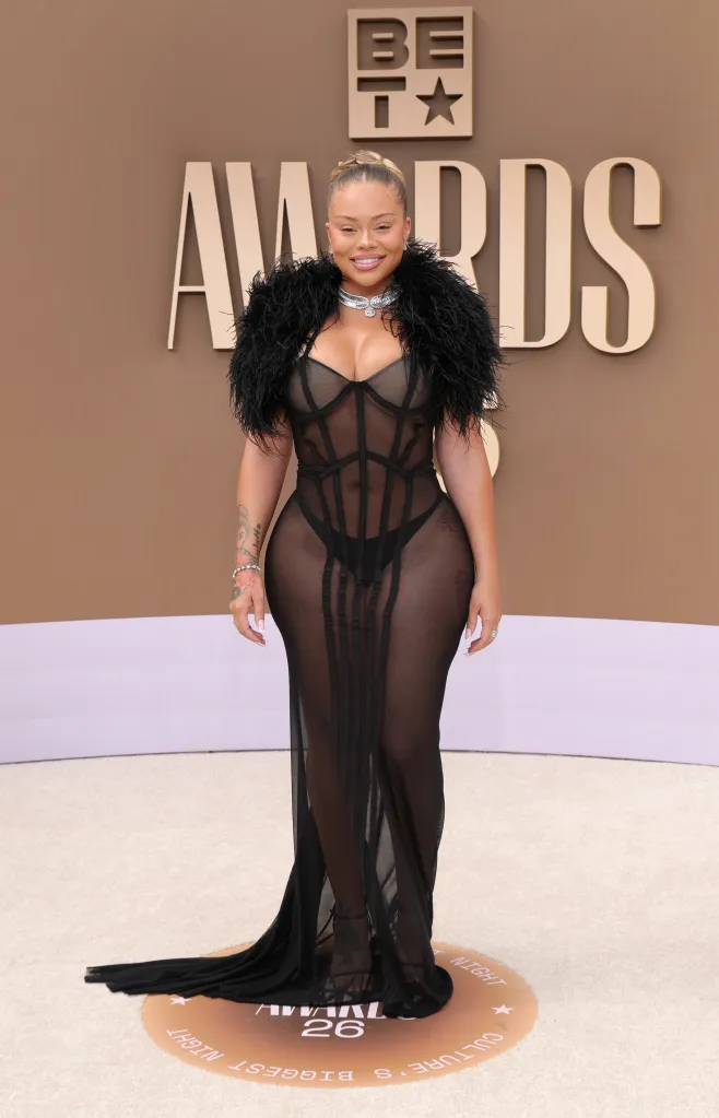 Latto attends the 2026 BET Awards at Peacock Theater on June 28, 2026 in Los Angeles, California. 