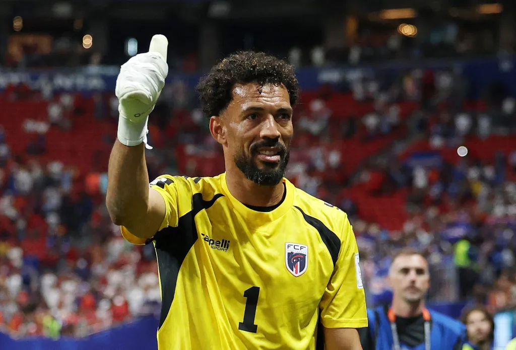 Cape Verde's Vozinha celebrating after a FIFA World Cup 2026 match.