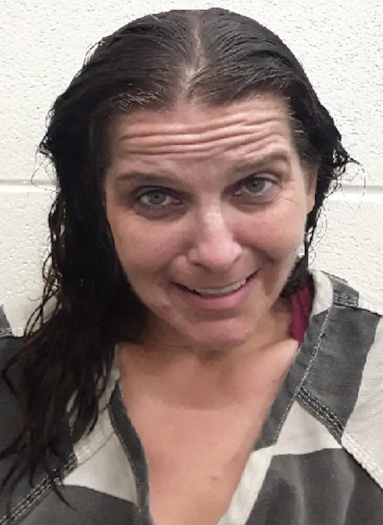 Mugshot of Amanda Nicole Johnson, who was arrested for possession of a Schedule II drug.
