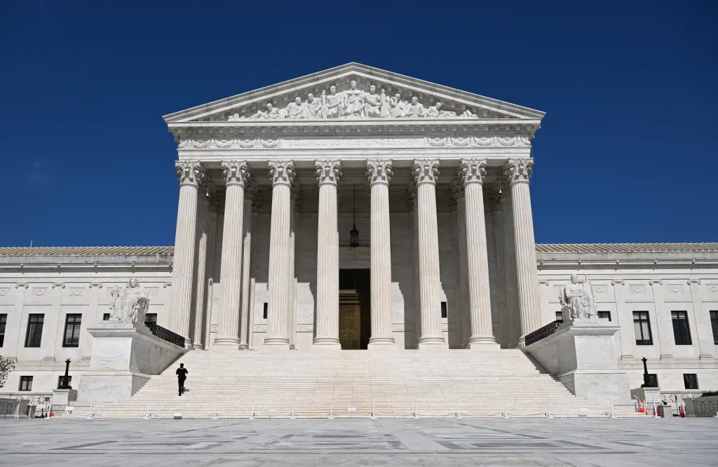 The US Supreme Court in Washington, D.C