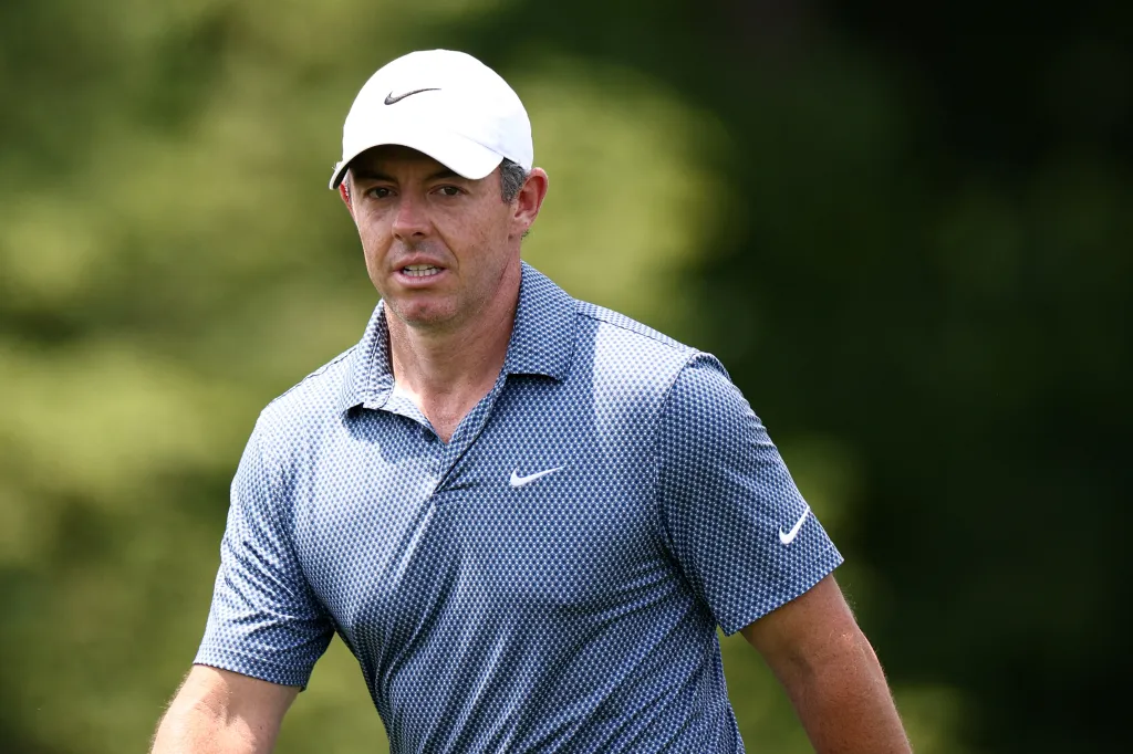Rory McIlroy during the final round of The Memorial Tournament in 2026.