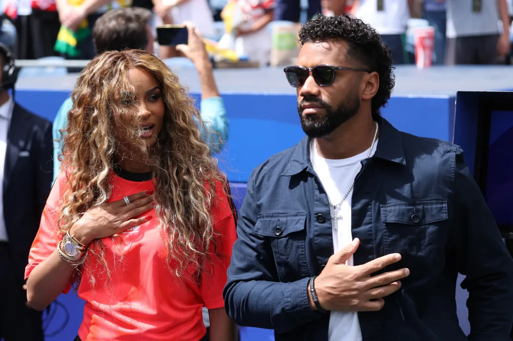 Russell Wilson and Ciara at the FIFA World Cup 2026.