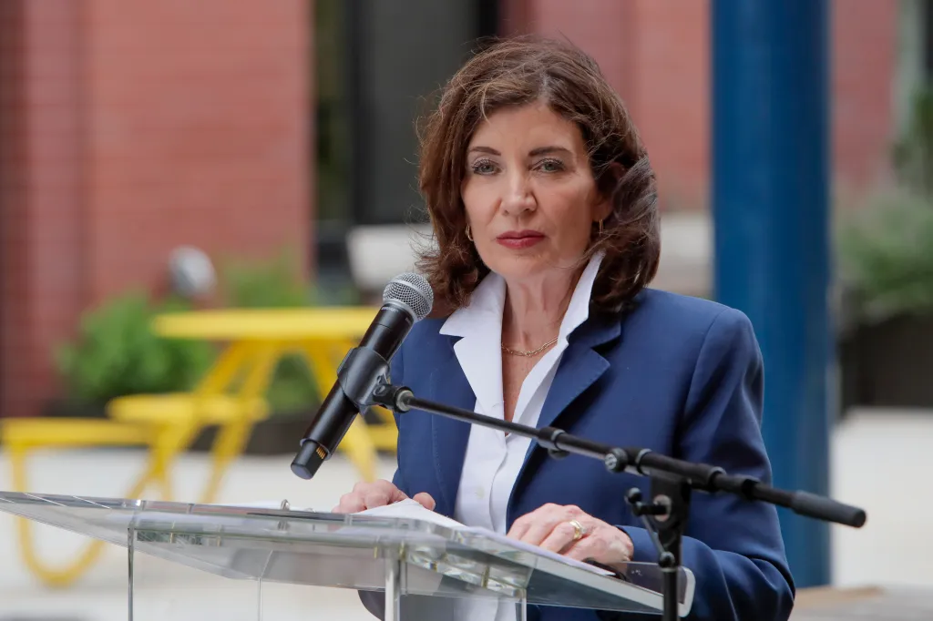 NY Gov. Kathy Hochul speaks