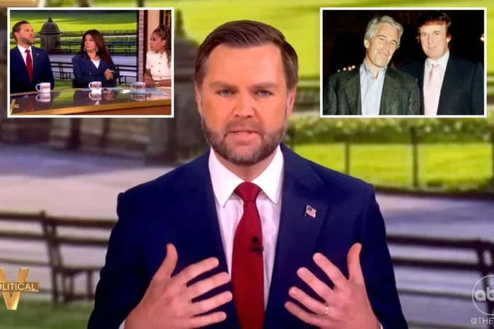 COMP-JD-Vance-On-State-of-Economy-Trump-Administrations-Handling-Of-Epstein-Files-_-The-View-9-33-sc.webp