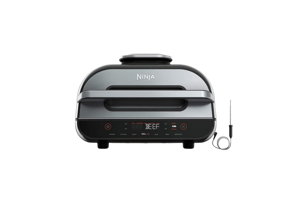 Ninja Foodi Smart XL 6-in-1 Indoor Grill with Air Fryer.
