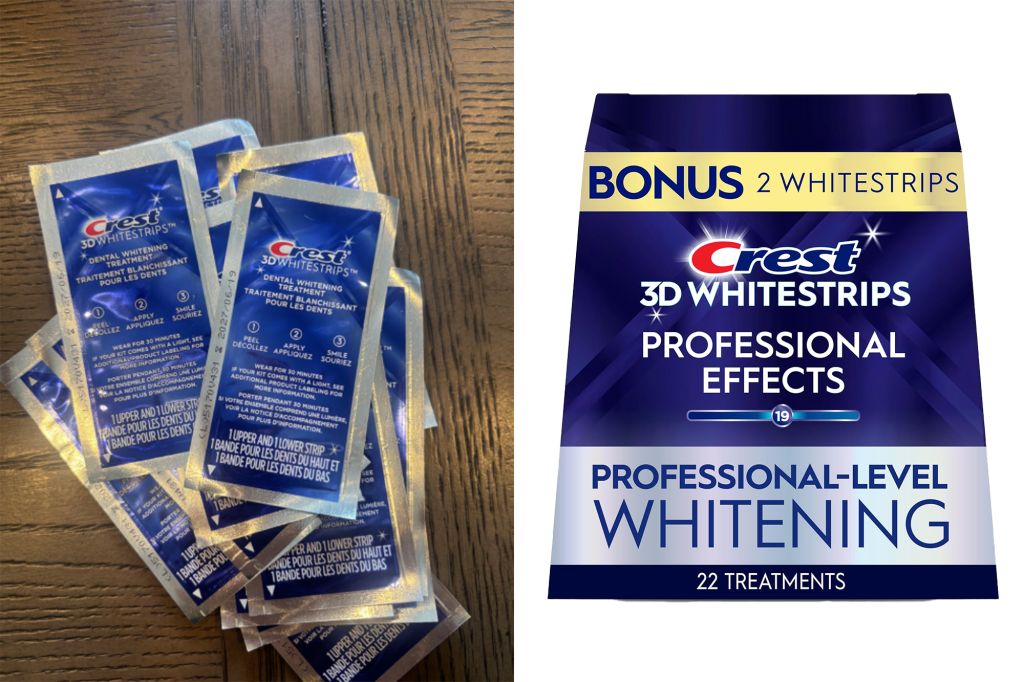 Crest 3D Whitestrips Professional Effects Teeth Whitening Kit