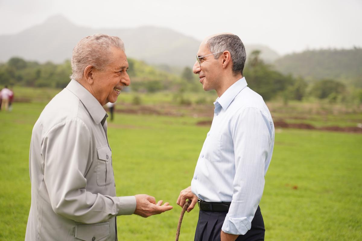 Naseeruddin Shah and Jim Sarbh in a still from the series