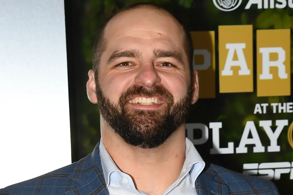 Mike Golic Jr. smiling.