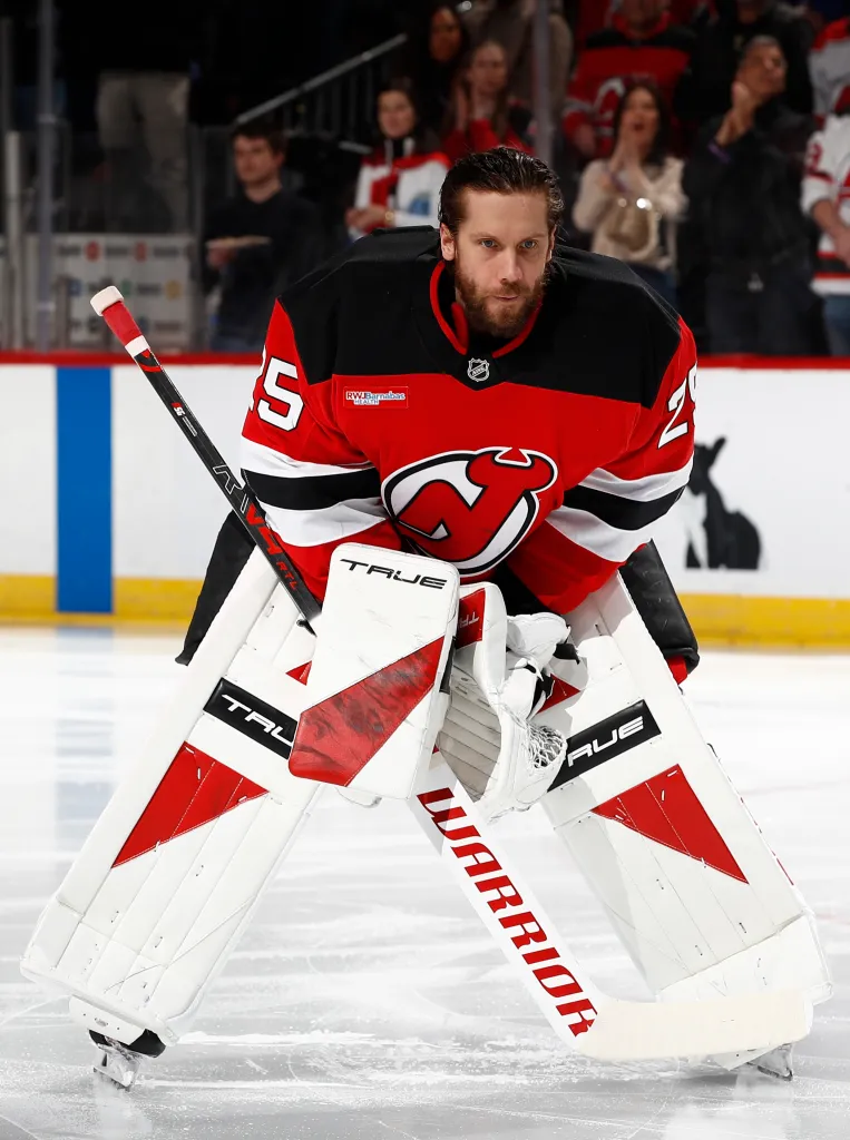 The Devils traded goalie Jacob Markstrom to the Panthers.