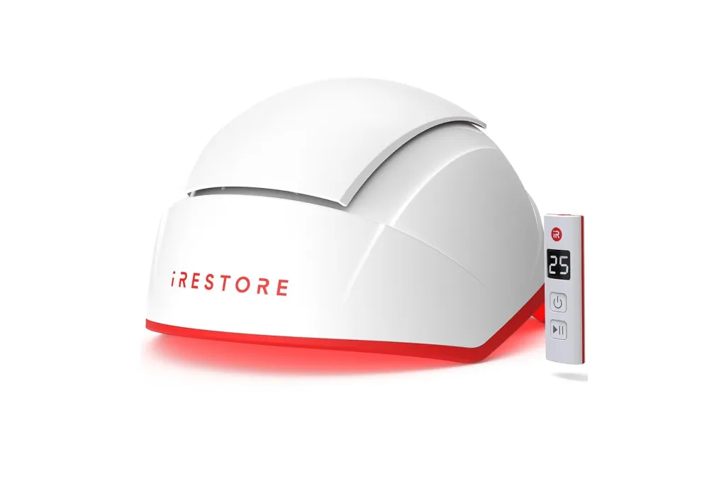A red light therapy helmet for hair loss
