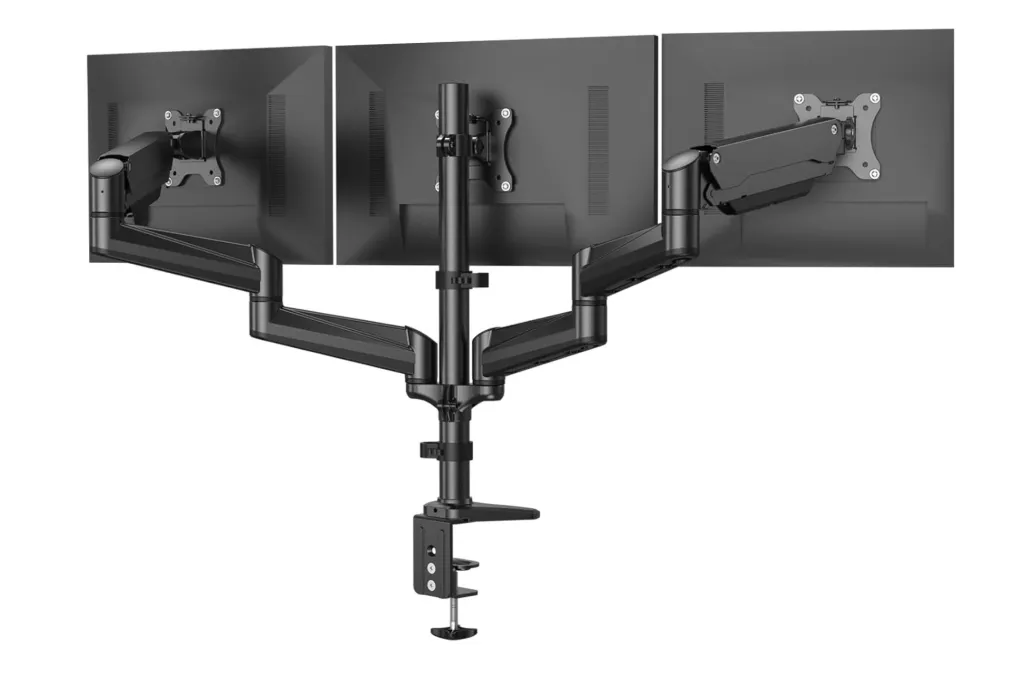 A triple monitor