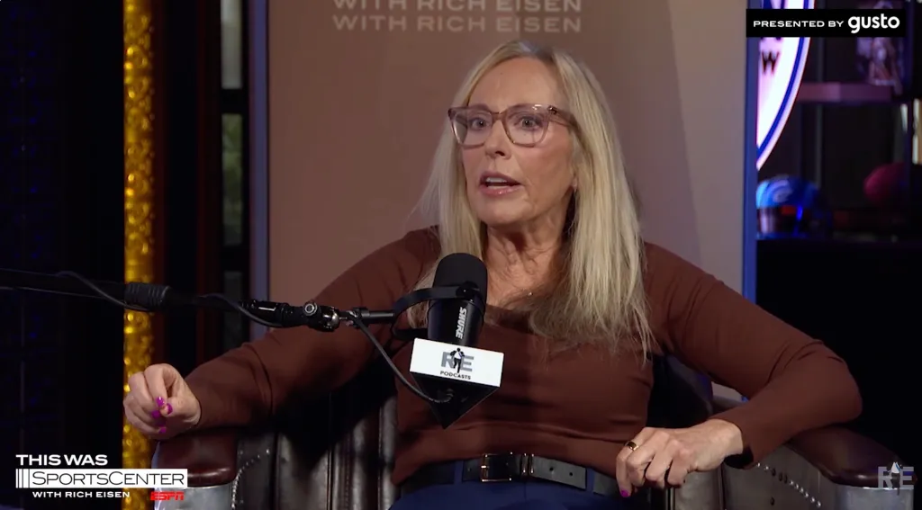 Linda Cohn appeared on Rich Eisen's "This was SportsCenter" show this week.