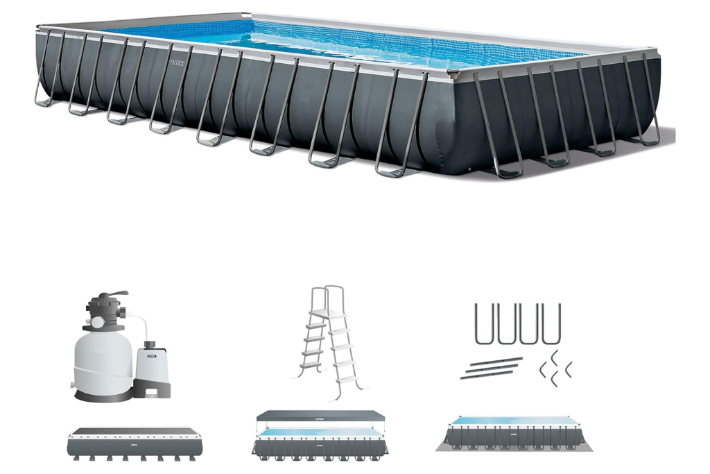 Intex Rectangular Above-Ground Swimming Pool