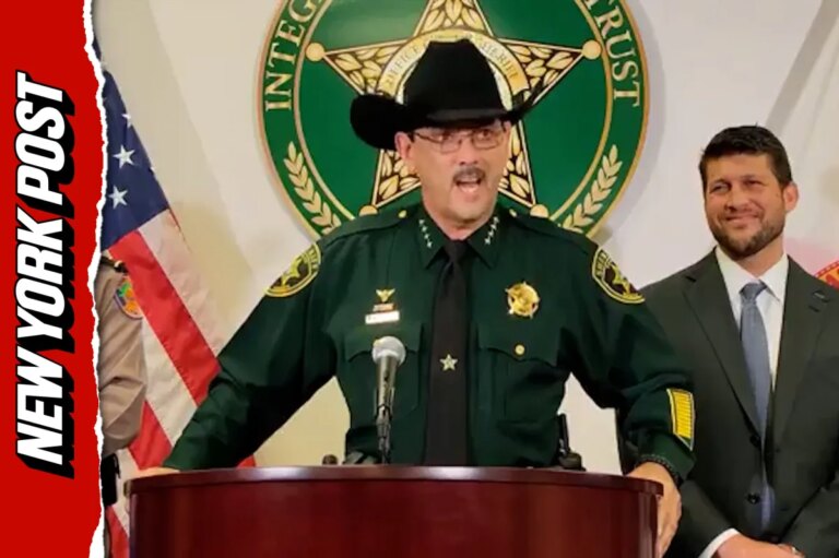 Florida Sheriff slams reporter for asking off-topic question during press conference (Video)