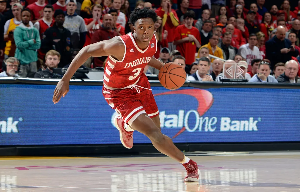OG Anunoby starred under then-coach Tom Crean at Indiana from 2015-17 before launching an NBA career.