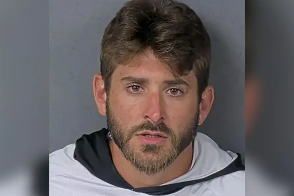 Mugshot of Riley Ferrer.