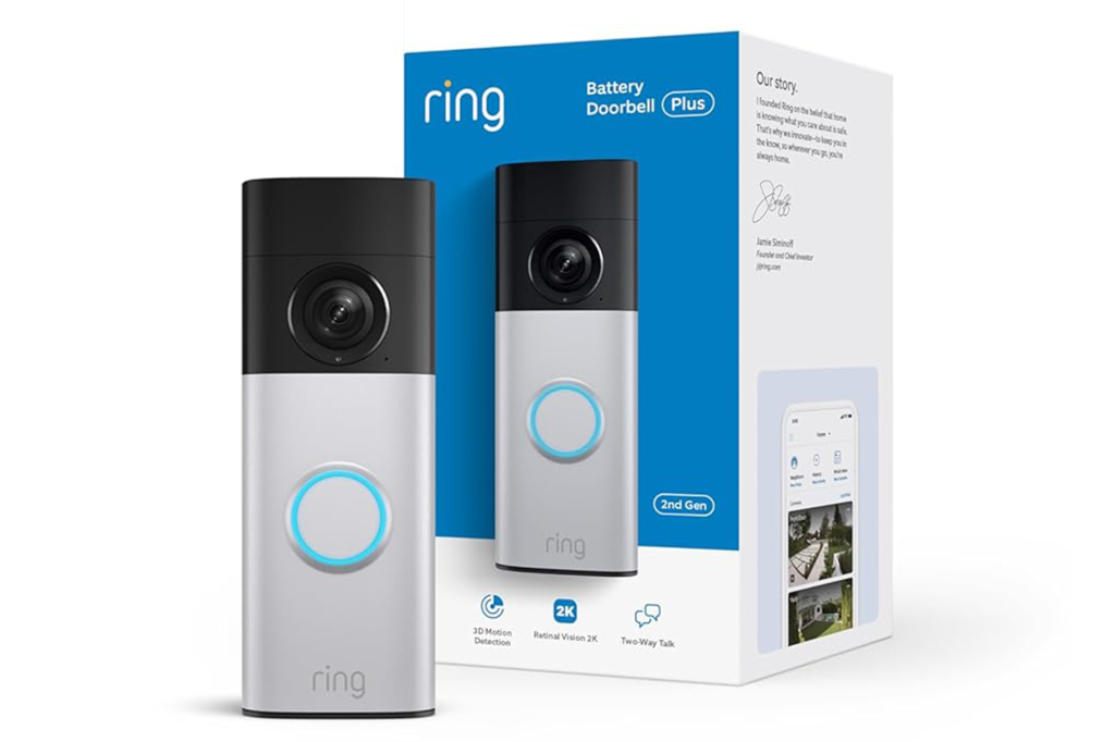 Ring Battery Doorbell Plus (Newest Model)