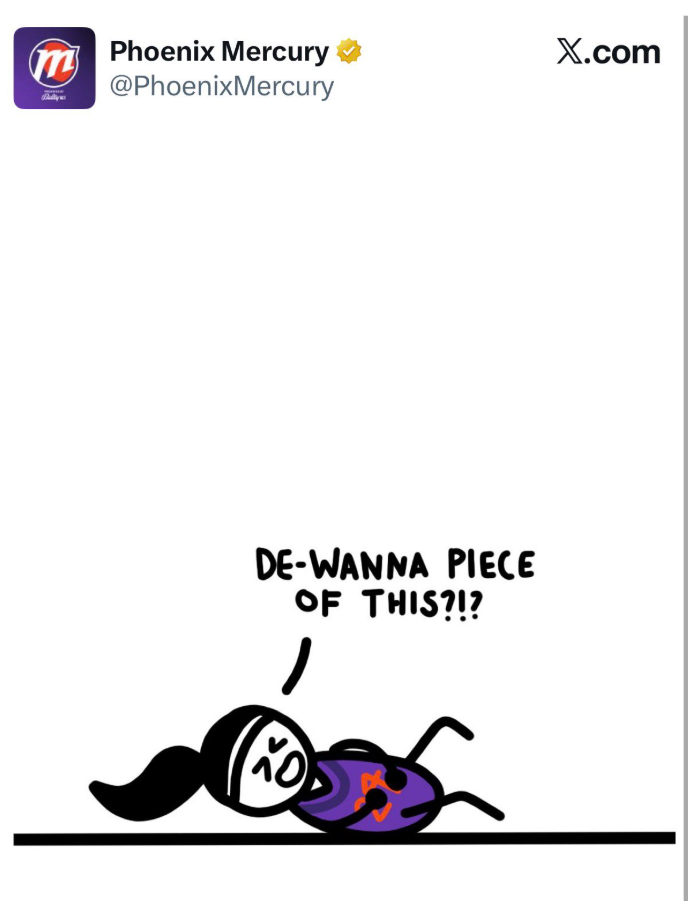 Illustration of a figure on the ground saying "DE-WANNA PIECE OF THIS?!?"