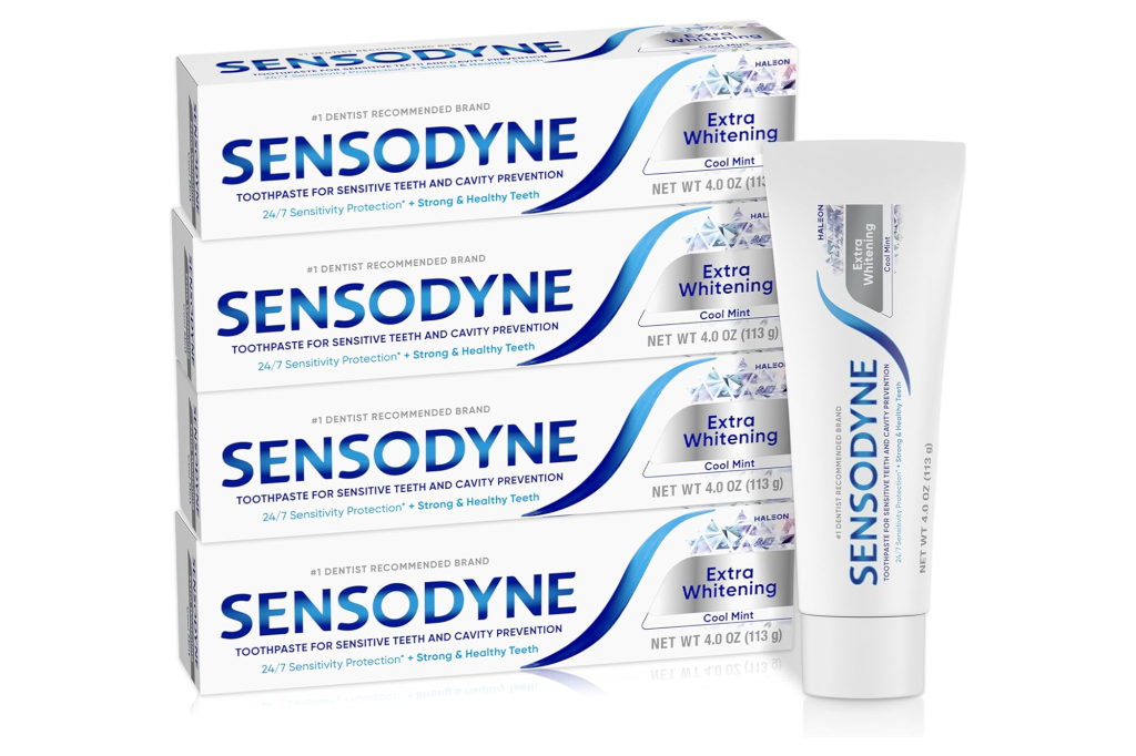 Sensodyne Whitening Toothpaste (4-Pack)