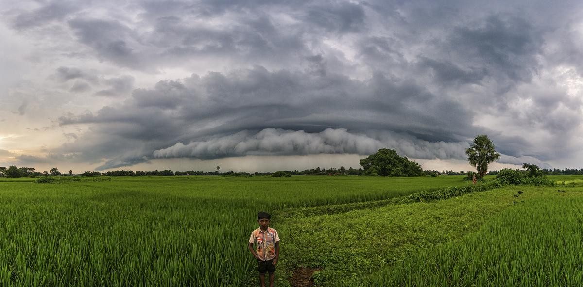 Rain clouds over West Bengal’s Singur