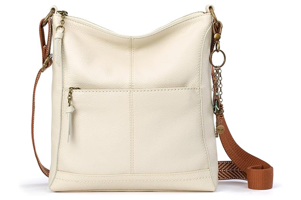 The Sak Lucia Premium Leather Crossbody Bag