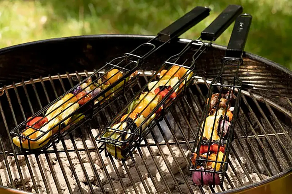 Uncommon Goods Kabob Grilling Baskets