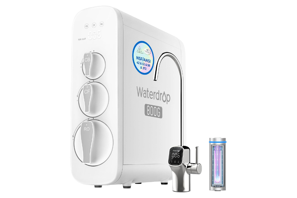 Waterdrop Filter G3P800 800 GPD Tankless Reverse Osmosis System