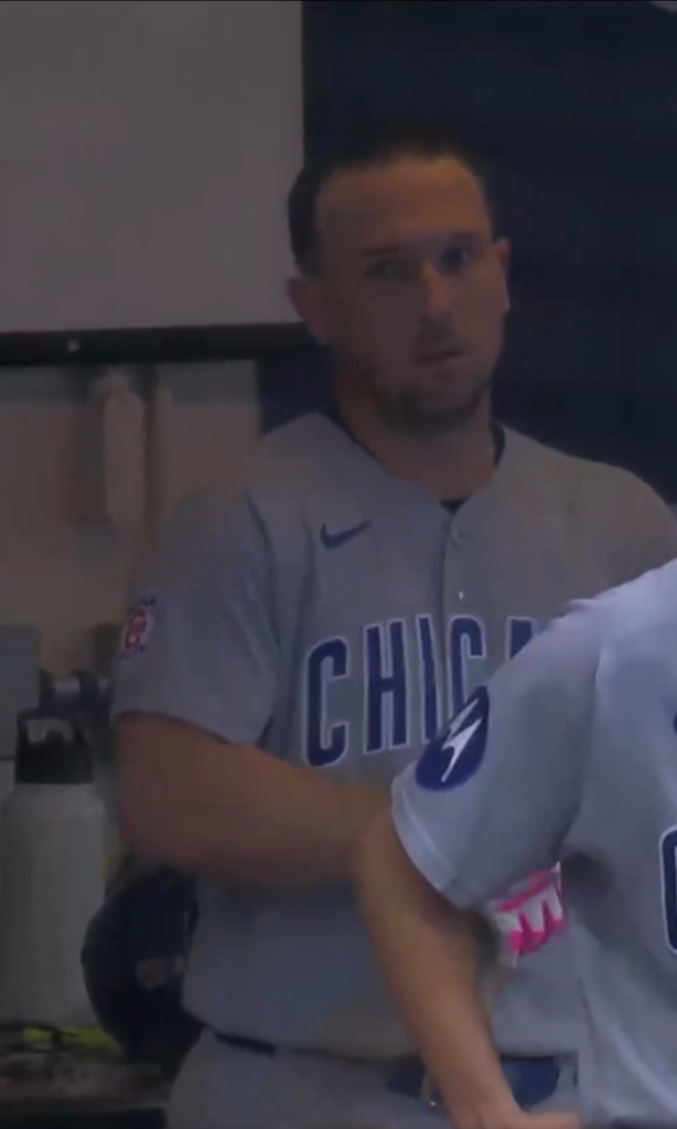 Alex Bregman wearing a Chicago Cubs uniform.