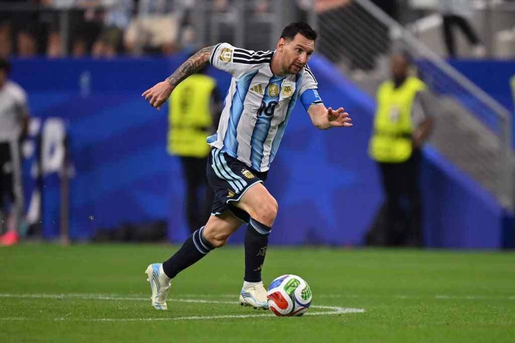 Lionel Messi set a record of his own at this World Cup.